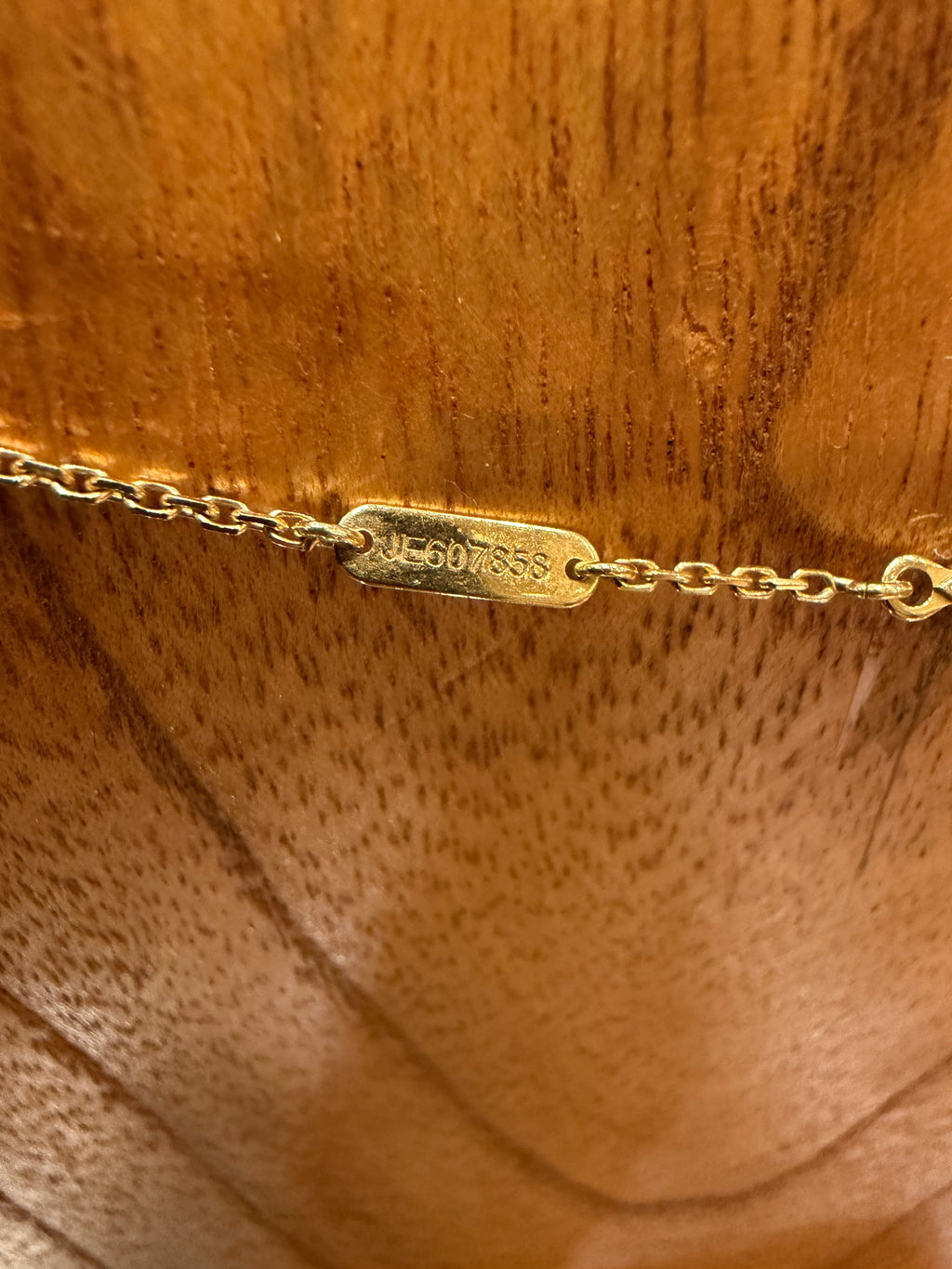 Van Cleef & Arpels Vintage Alhambra Onyx Necklace - 18k gold