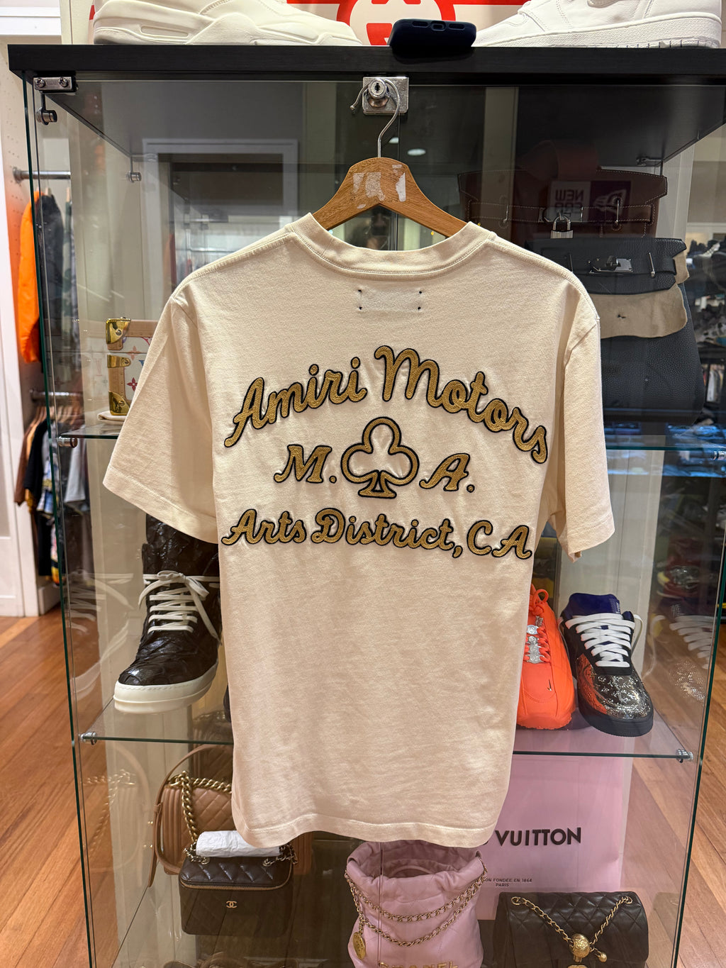 Amiri Motors Tee - Cream