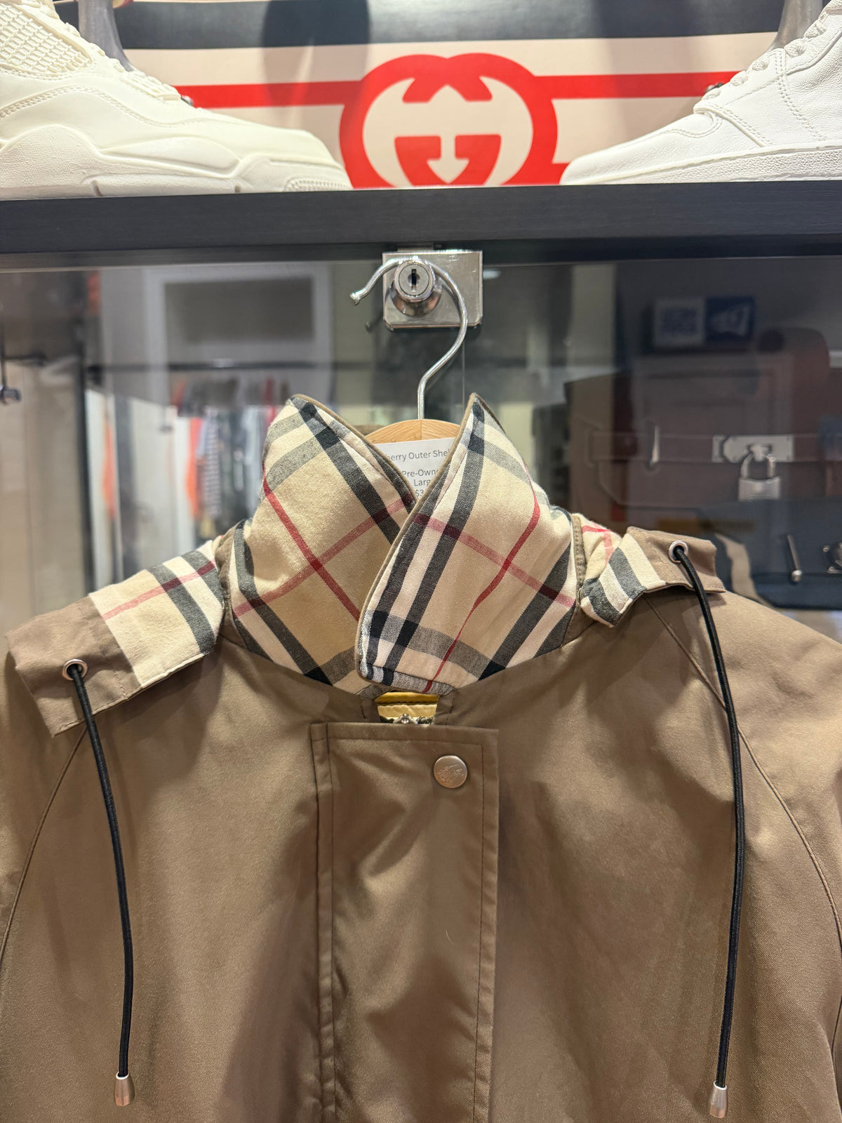 Burberry Hard Shell Trenchcoat
