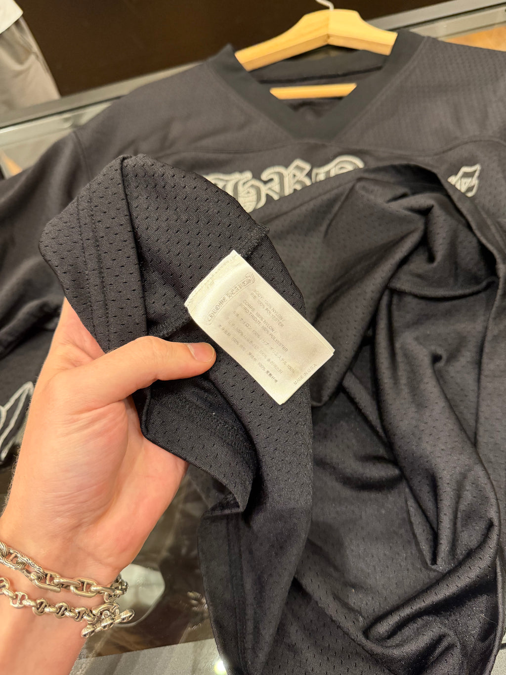 Chrome Hearts Stadium Mesh LS Jersey
