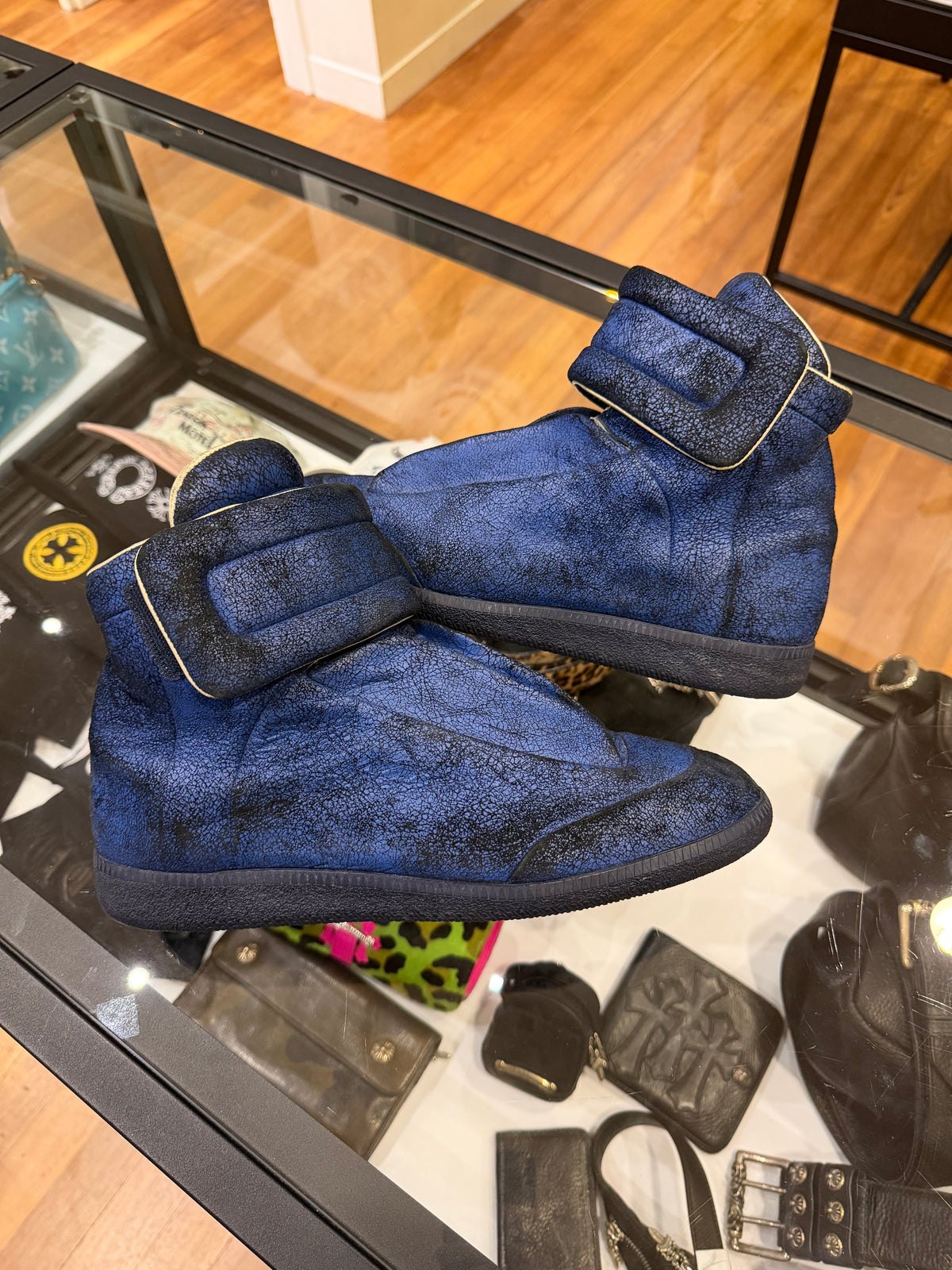 Maison Margiela Future Cracked Paint - Blue
