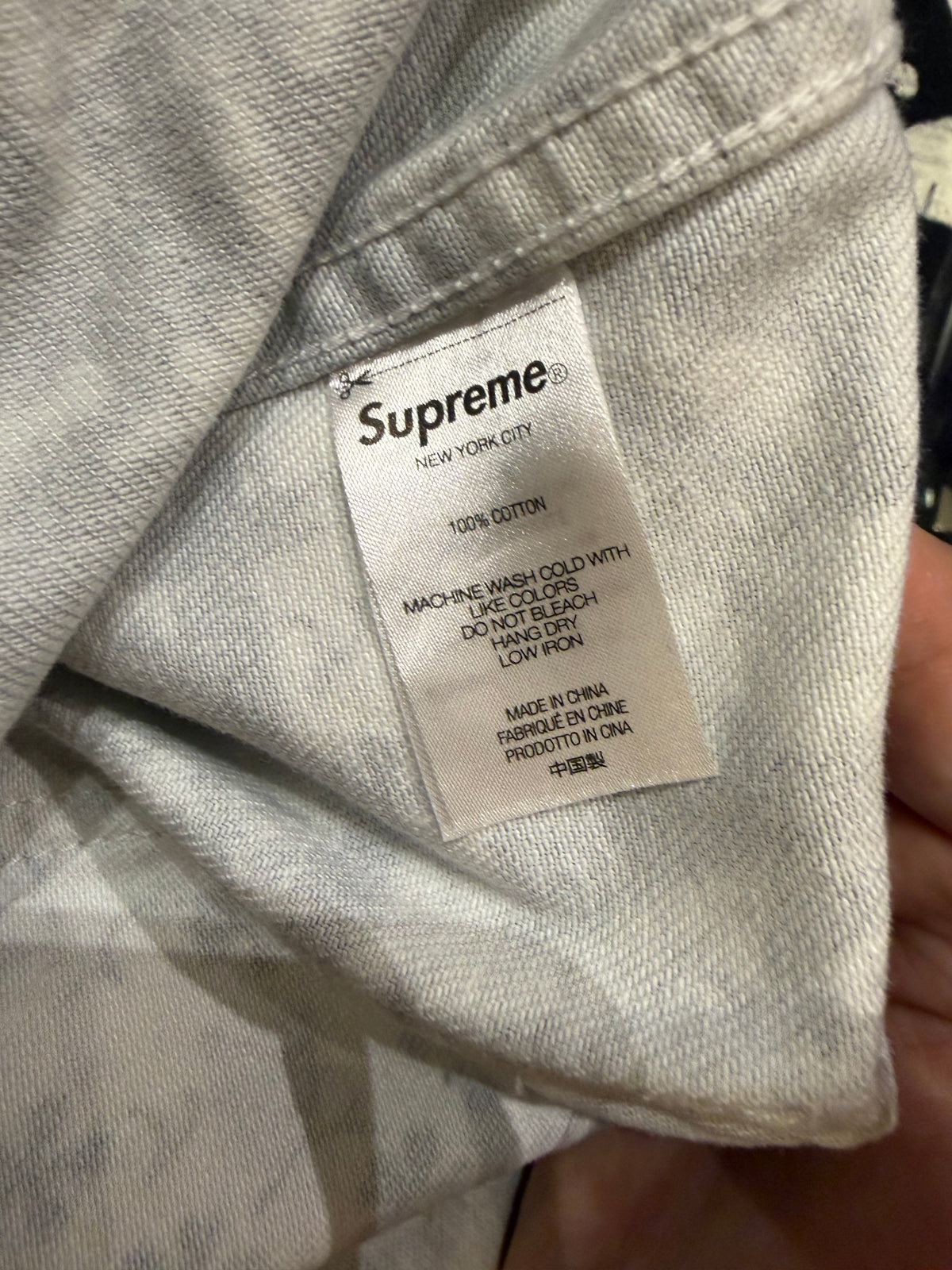 Supreme x Christopher Wool Denim Work Jacket