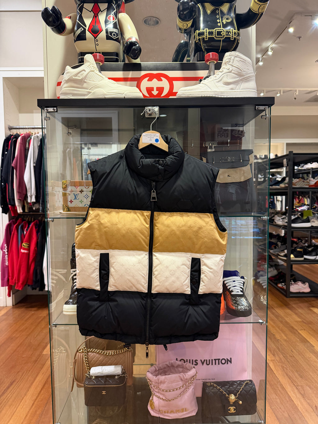 Louis Vuitton Tricolor
Monogram Nylon Puffer Vest