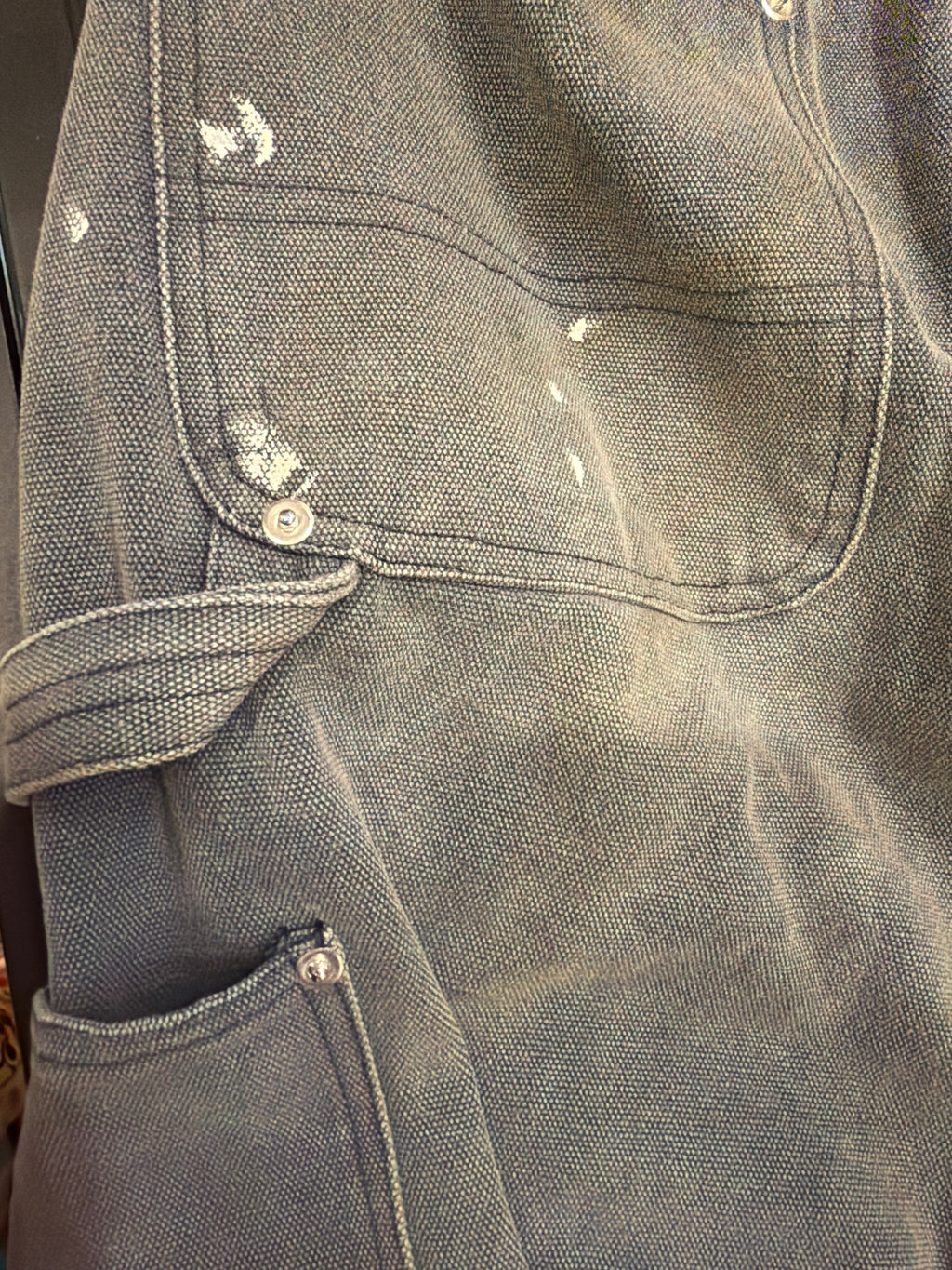 HMDD Double Knee Distressed Carpenter Pants