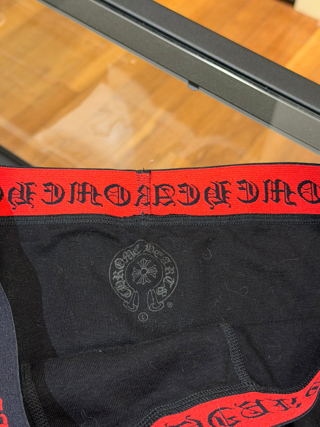 Chrome Hearts Matty Boy Black & Red Boxer Brief