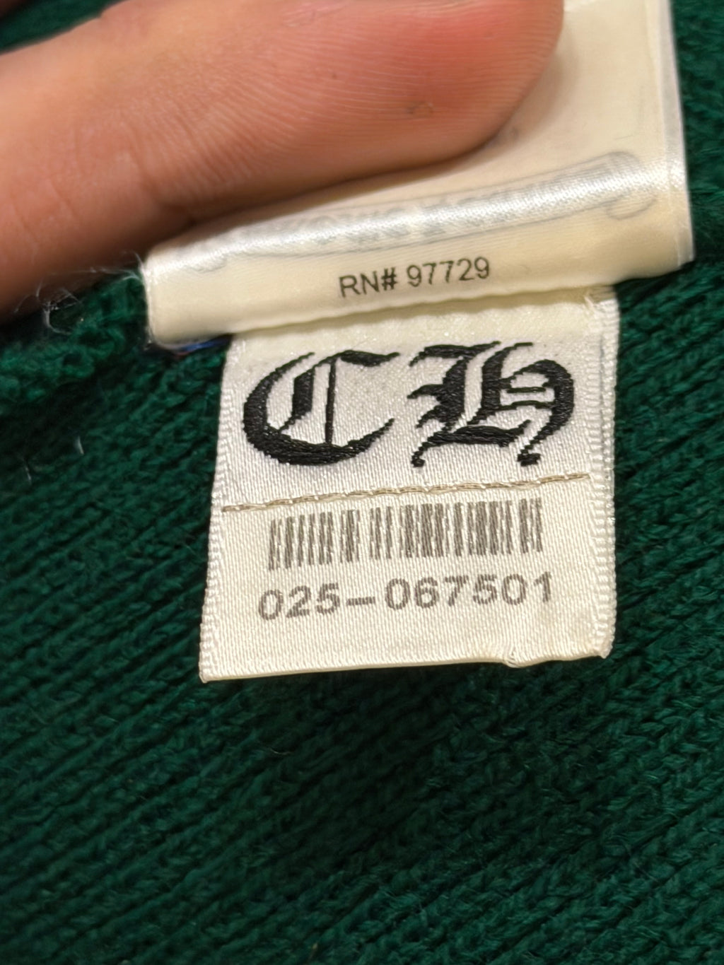 Chrome Hearts Matty Boy ‘Spec’ Beanie - Green