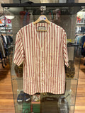 Gucci Double G Striped Bowling Shirt