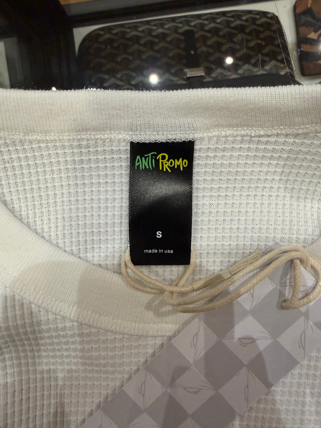 Anti Promo Matty Boy 'Sex Records' Thermal LS - White