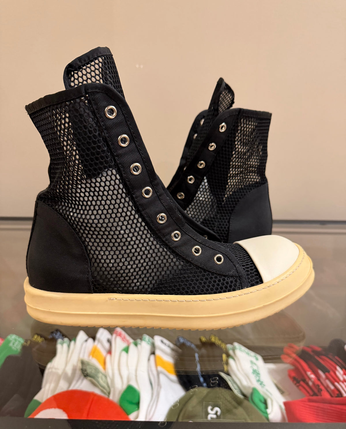 Rick Owens DRKSHDW Mesh Ramones