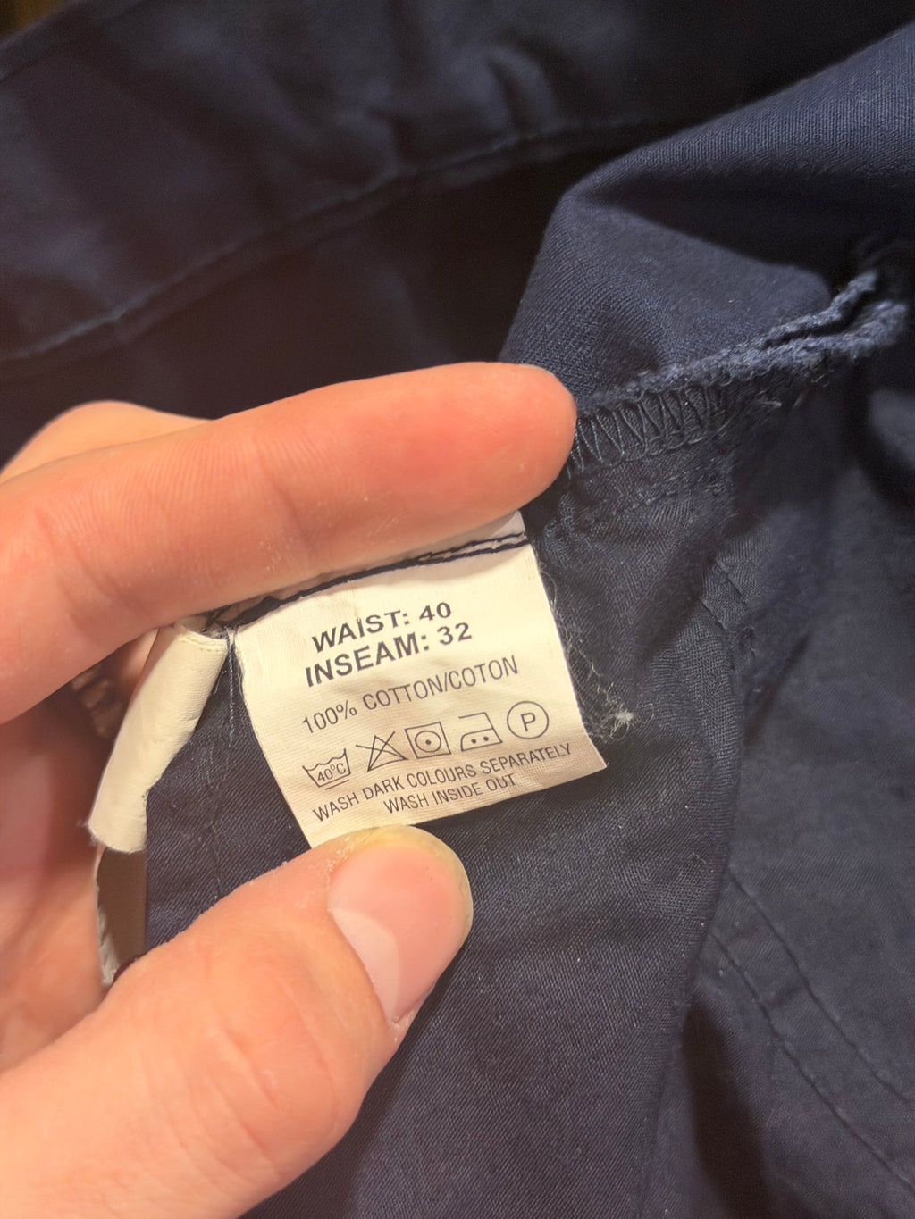 Yves Saint Laurent Chino Pants - Navy