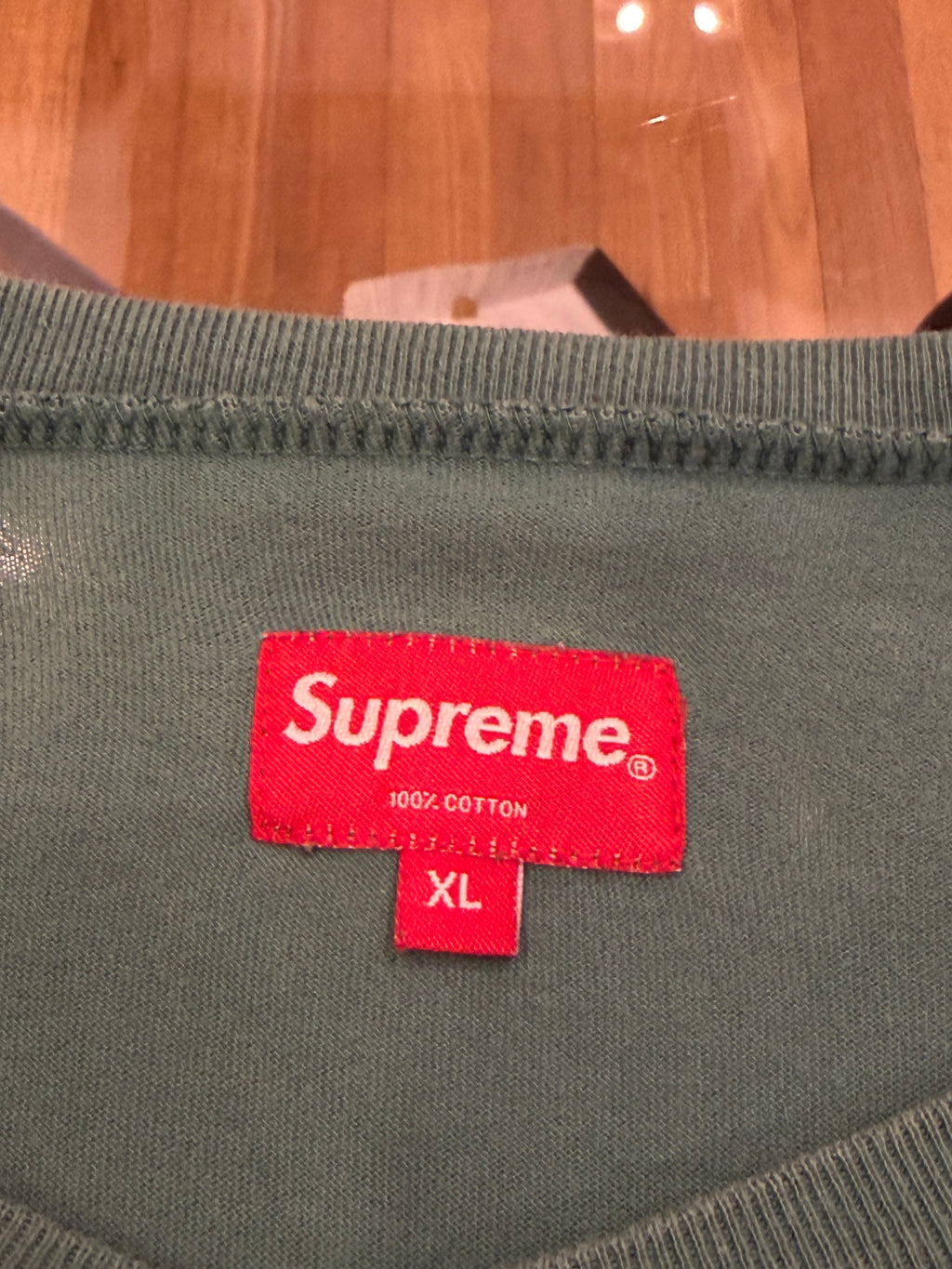 Supreme Long Sleeve Pocket
Shirt - Aqua