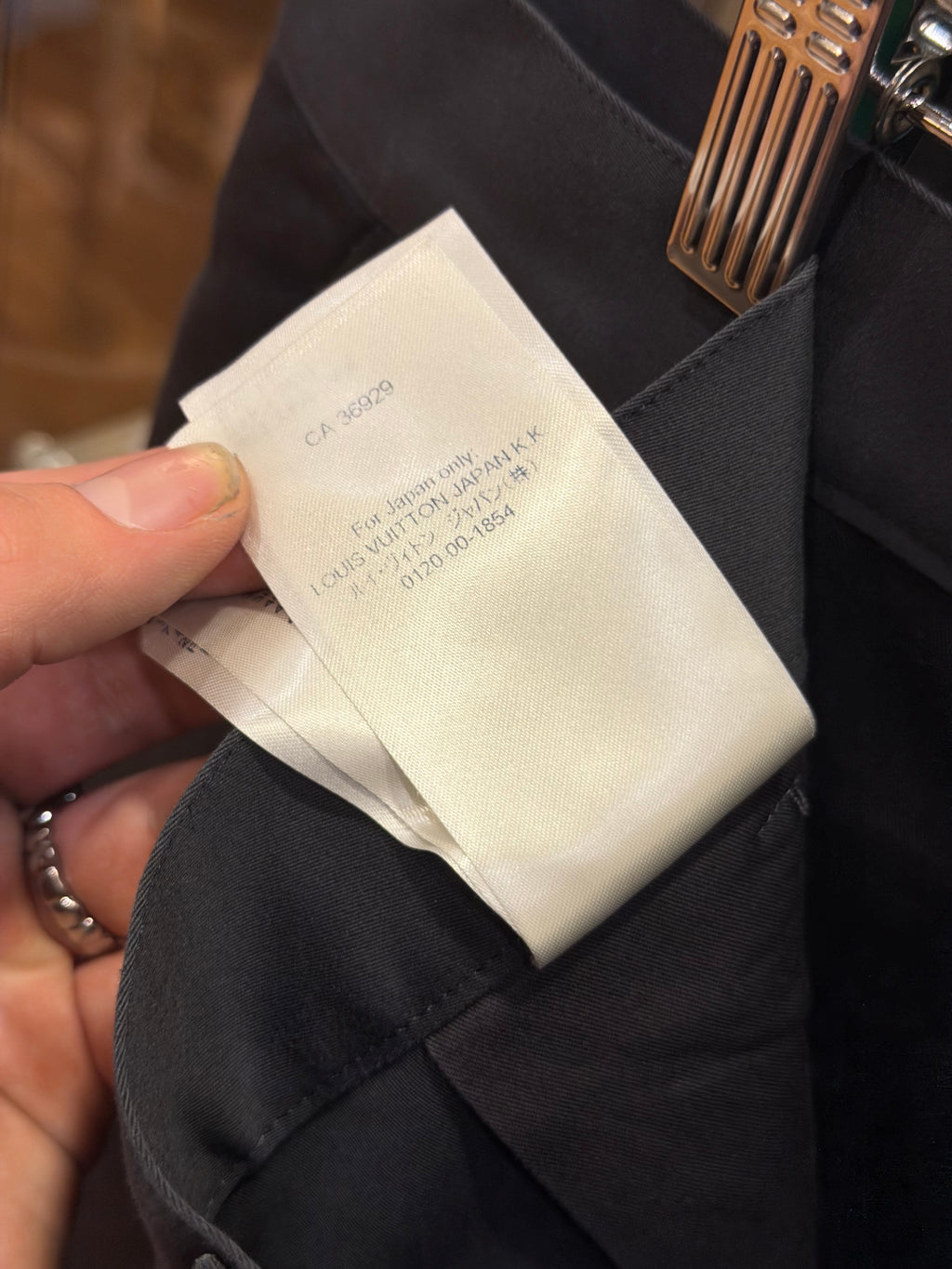 Louis Vuitton Cargo Chino Pants - Grey