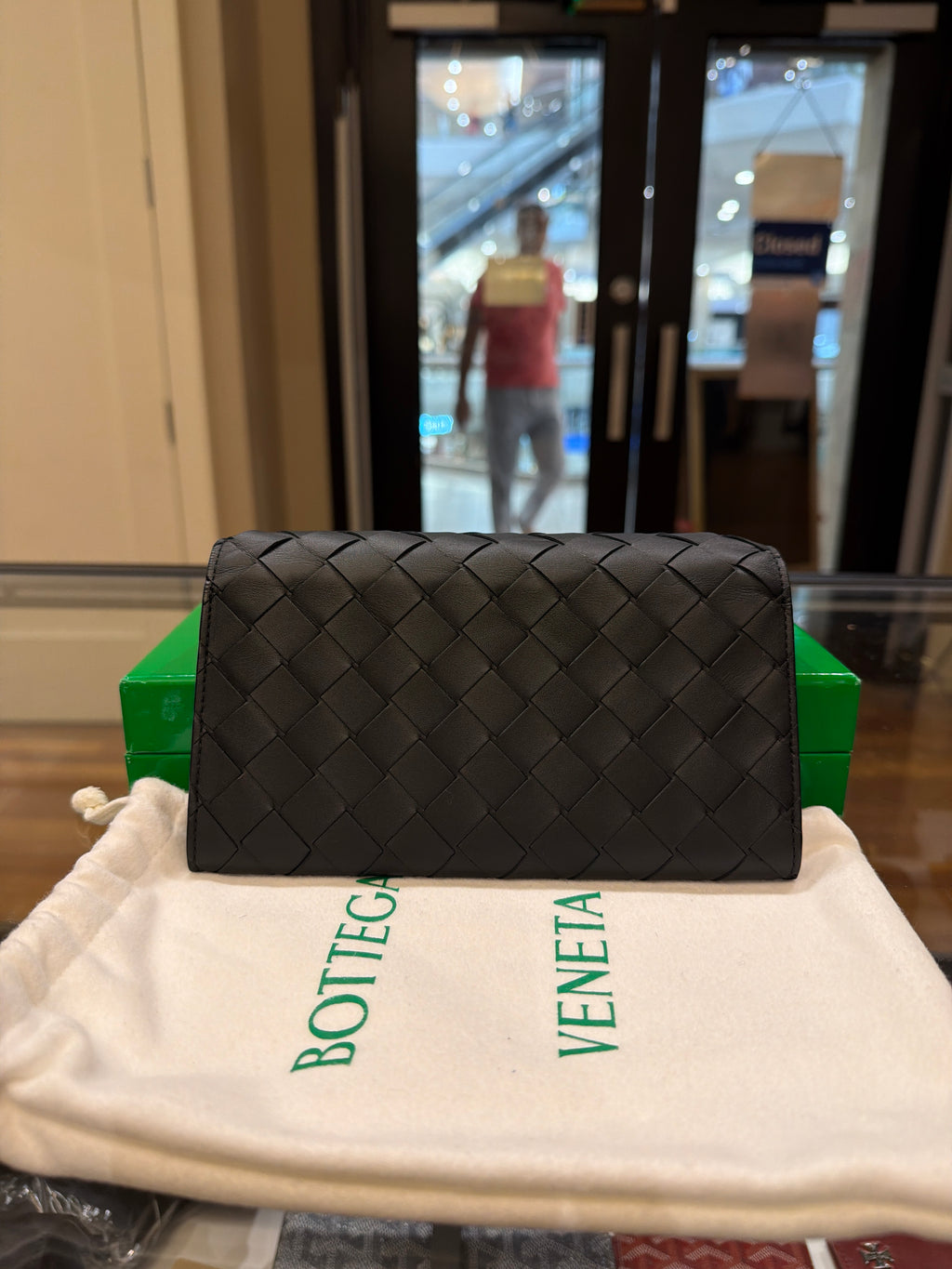 Bottega Veneta Intrecciato Long Wallet