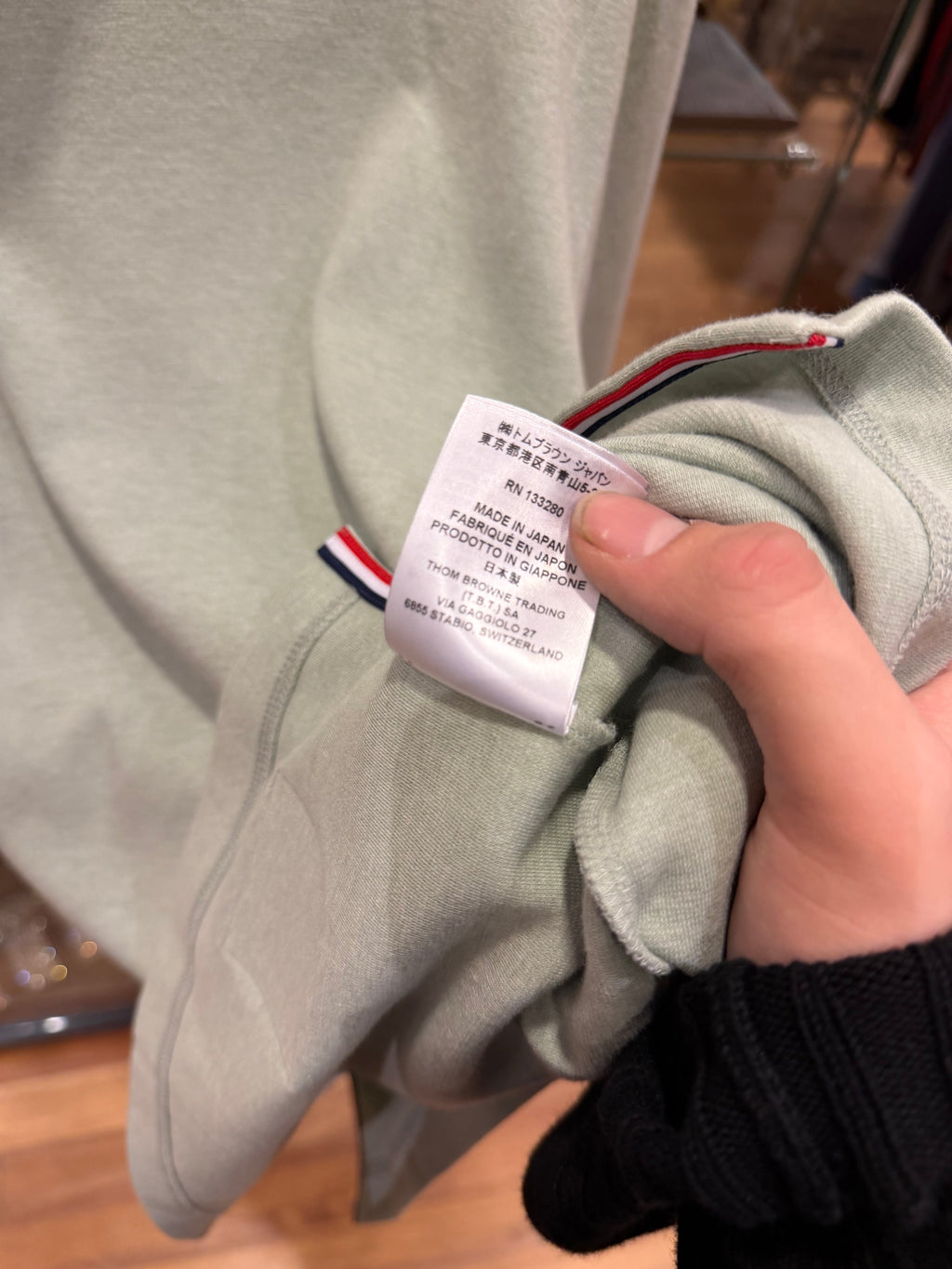Thom Browne Turtle Neck - Mint