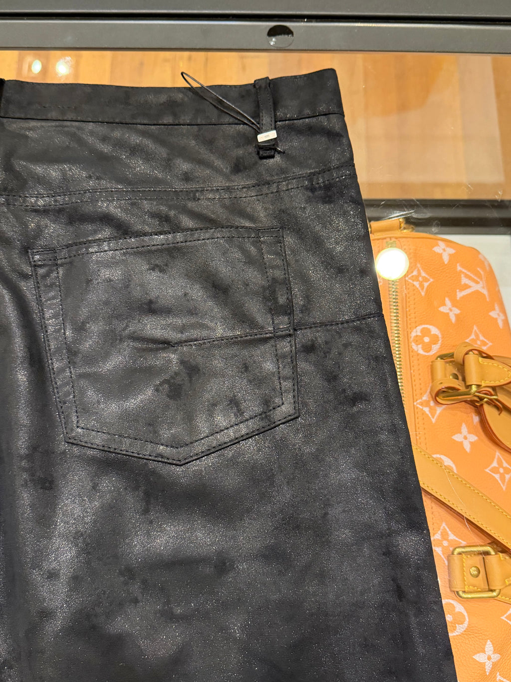 Dior Homme FW08 Glitter Moleskin Trousers