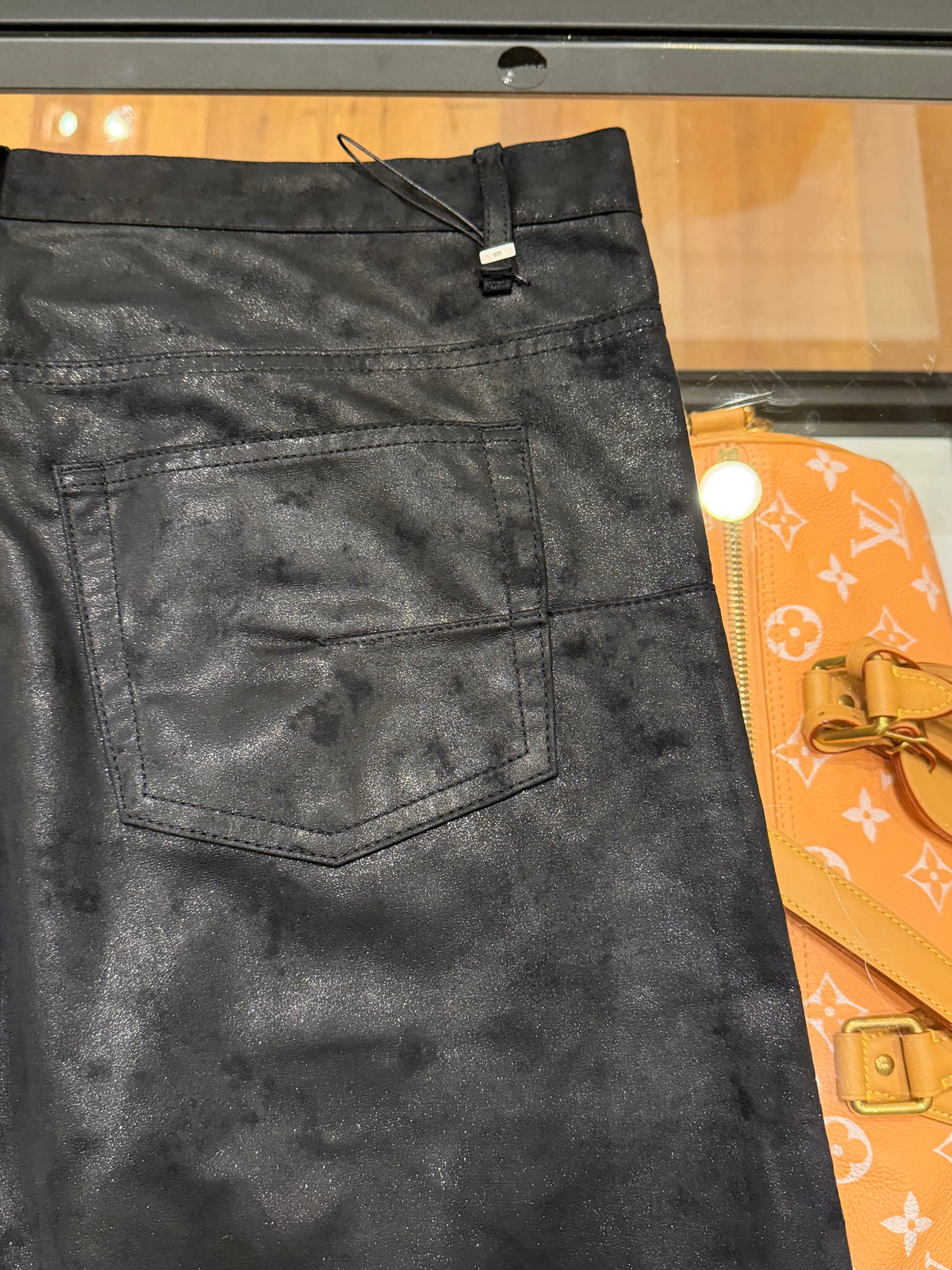 Dior Homme FW08 Glitter Moleskin Trousers