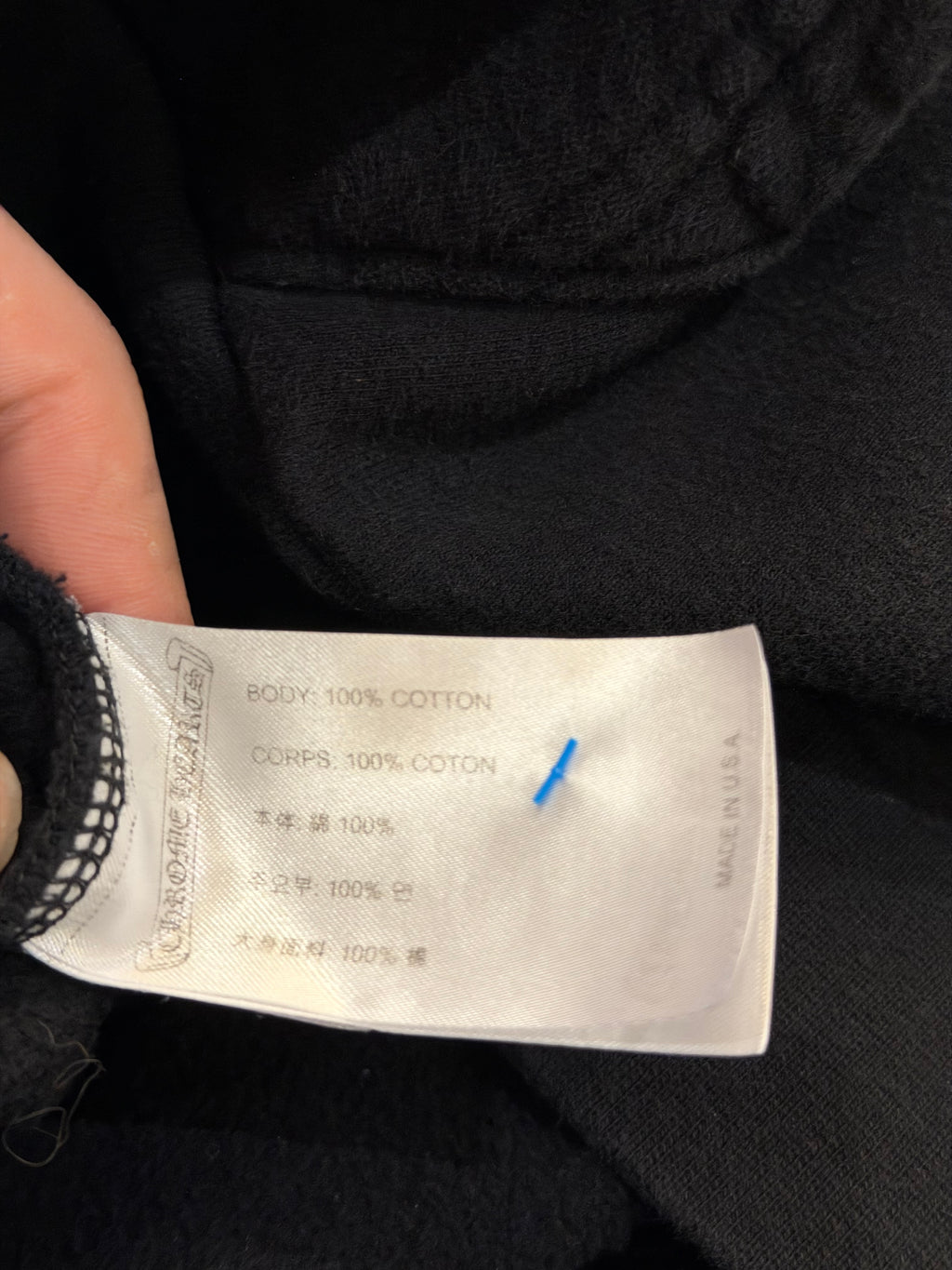 Chrome Hearts CH+ ABRAMOVIC Hoodie - Black