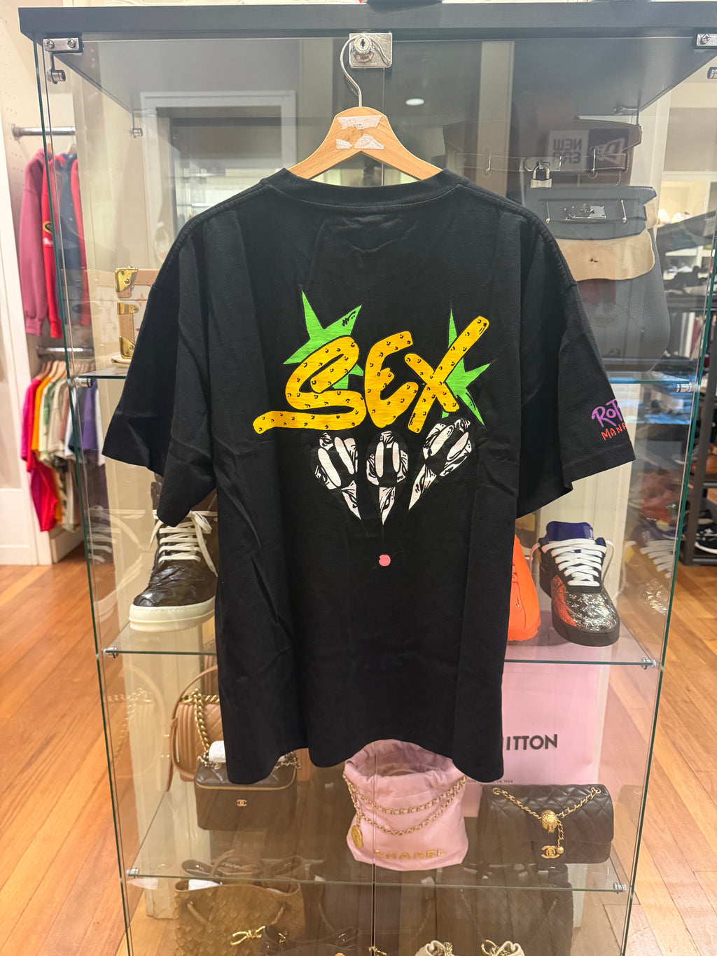 Anti Promo ‘Sex Records’ Graphic Tee - Black