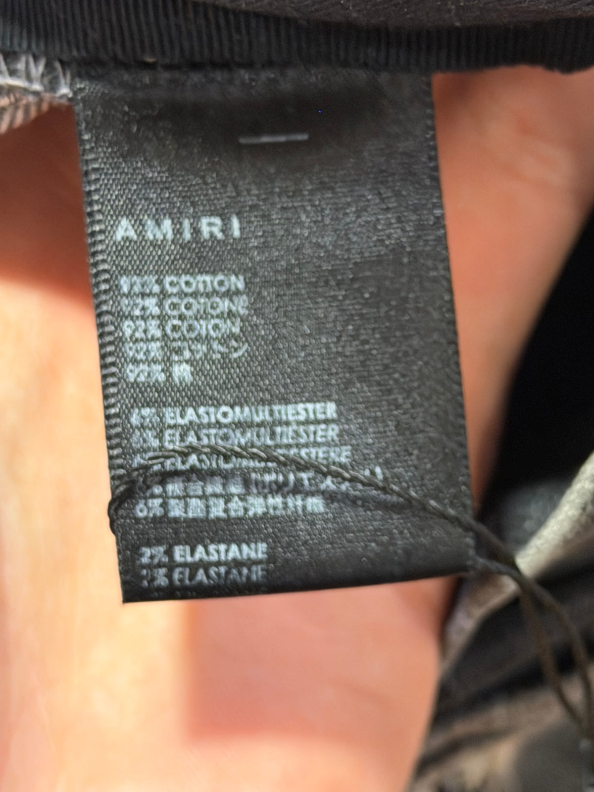 Amiri MX1 Distressed Skinny Jeans