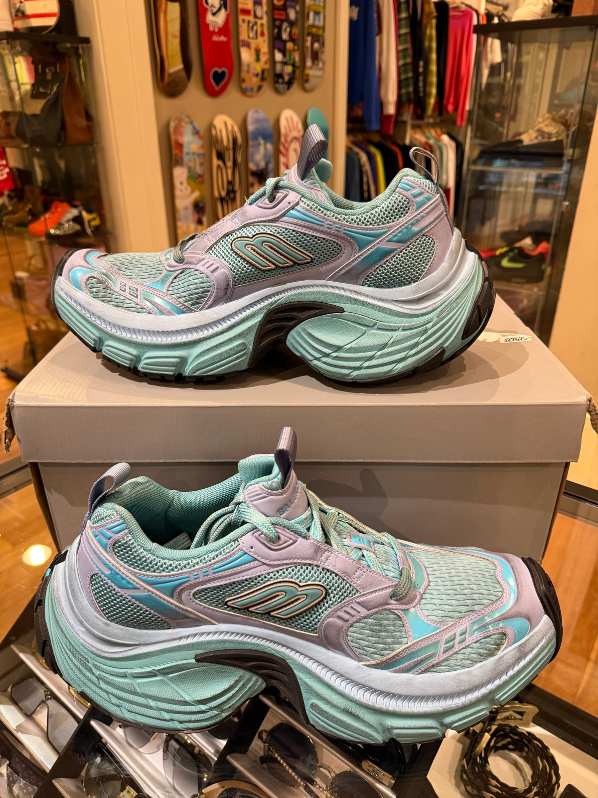 Balenciaga 6XL Sneakers - Turqouise
