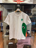 CDG Green Heart Patch Tee