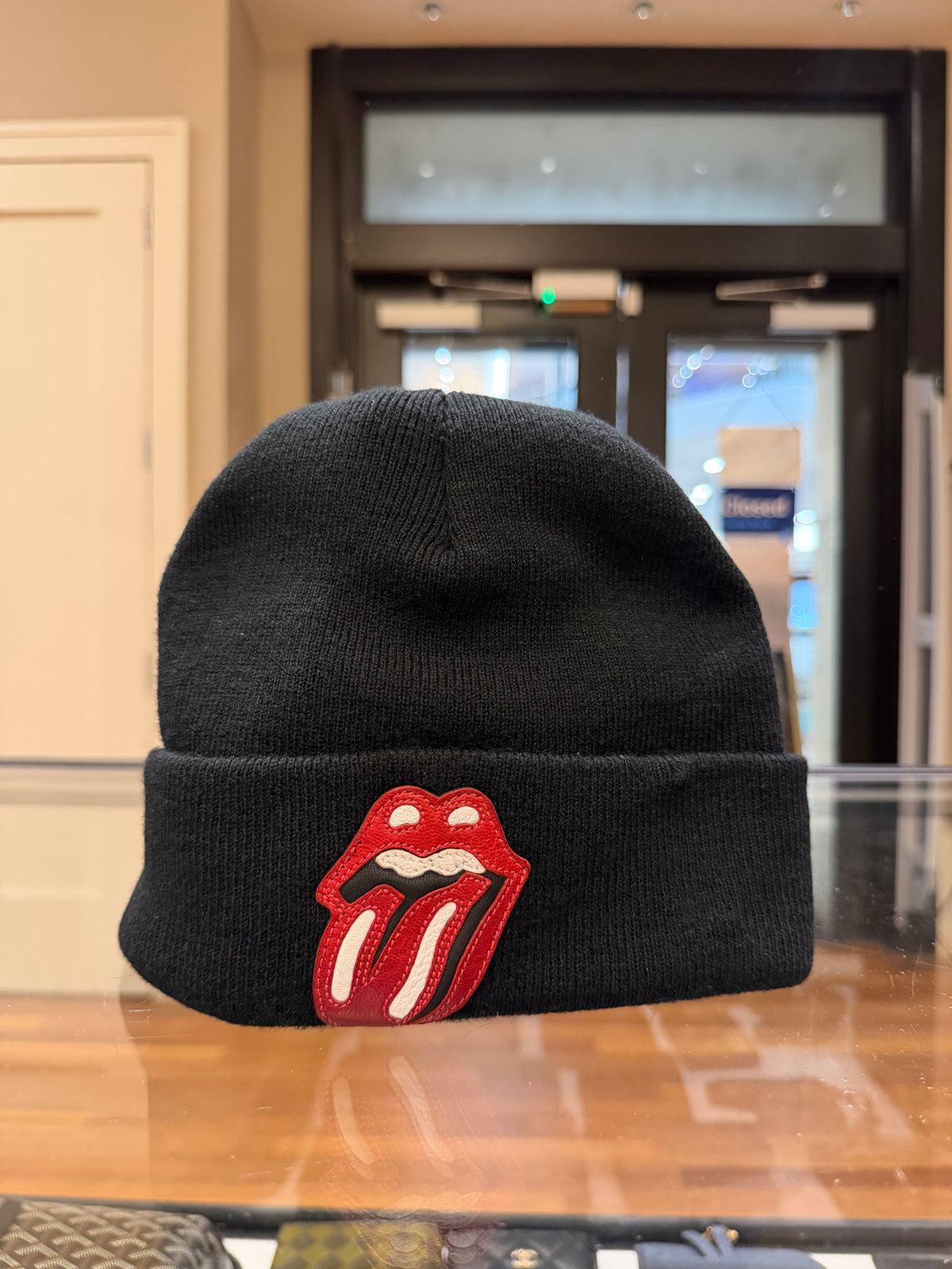 Chrome Hearts x Rolling Stones Logo Beanie