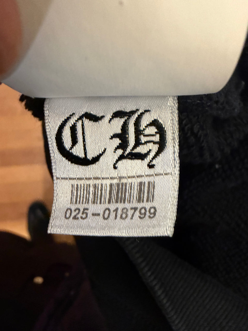 Chrome Hearts 'Y Not'
Embroidered Hoodie - Black