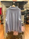 The Elder Statesmen Full Cashmere Sweater - Ice Blue