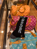 Chrome Hearts Socks - Black/Blue (L)