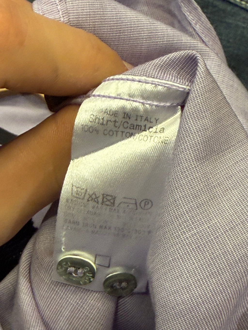 Gucci Fitted Button Down Shirt - Purple