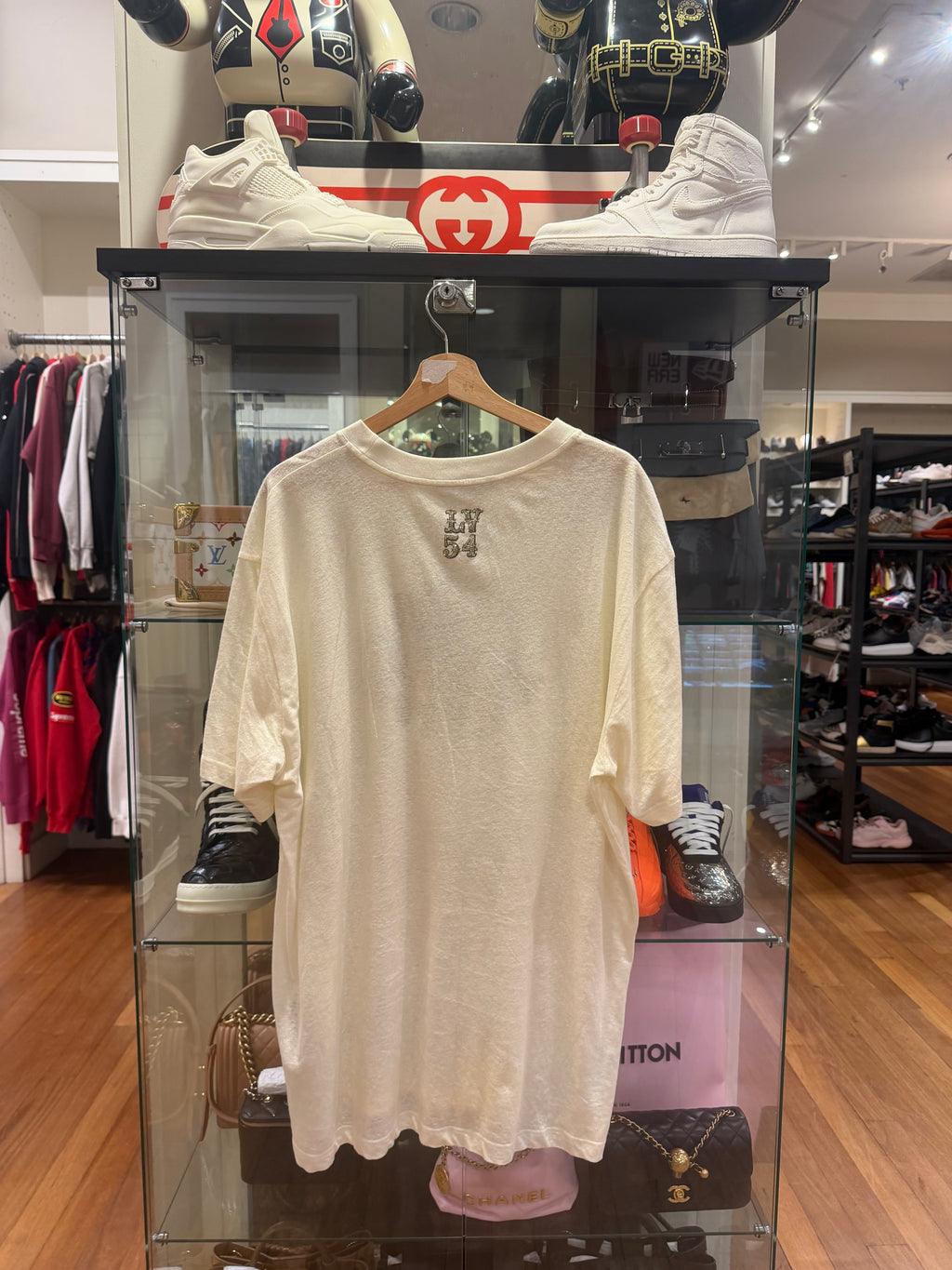 Louis Vuitton Horse Graphic
Tee - White