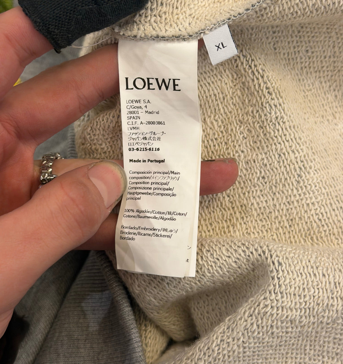 Loewe Dandelion Embroidered Hoodie