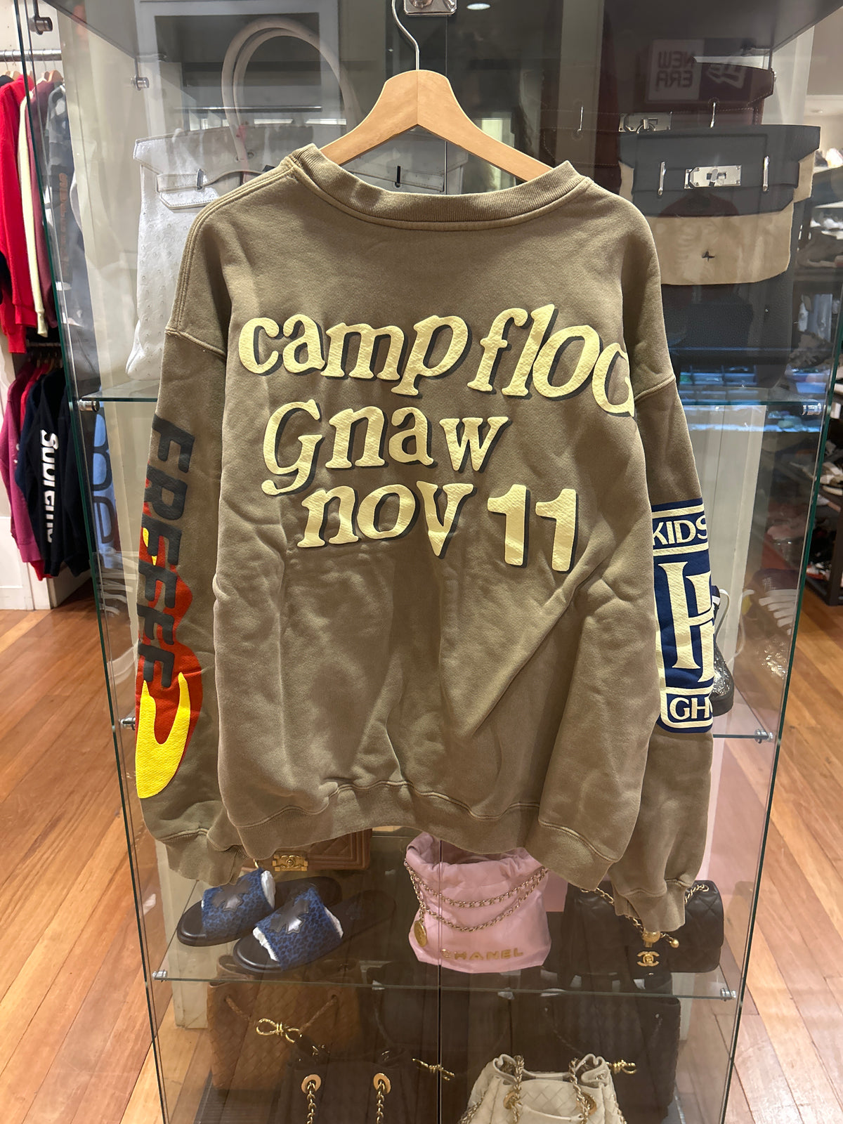 CPFM Kids See Ghosts Lucky Me Crewneck