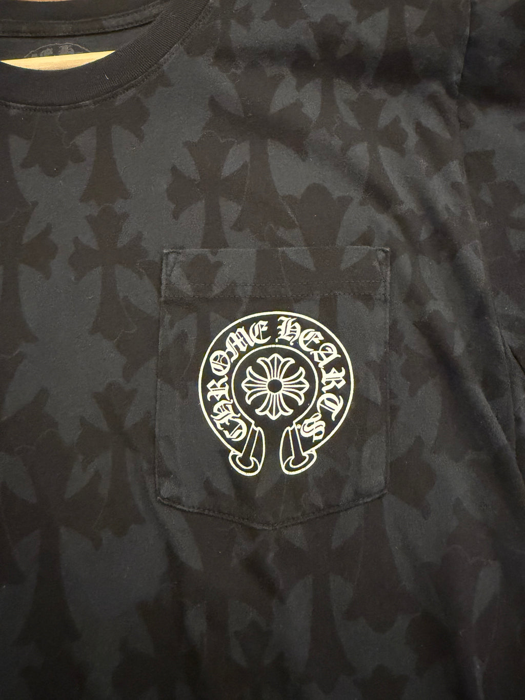 Chrome Hearts Cemetery Cross Monogram Tee