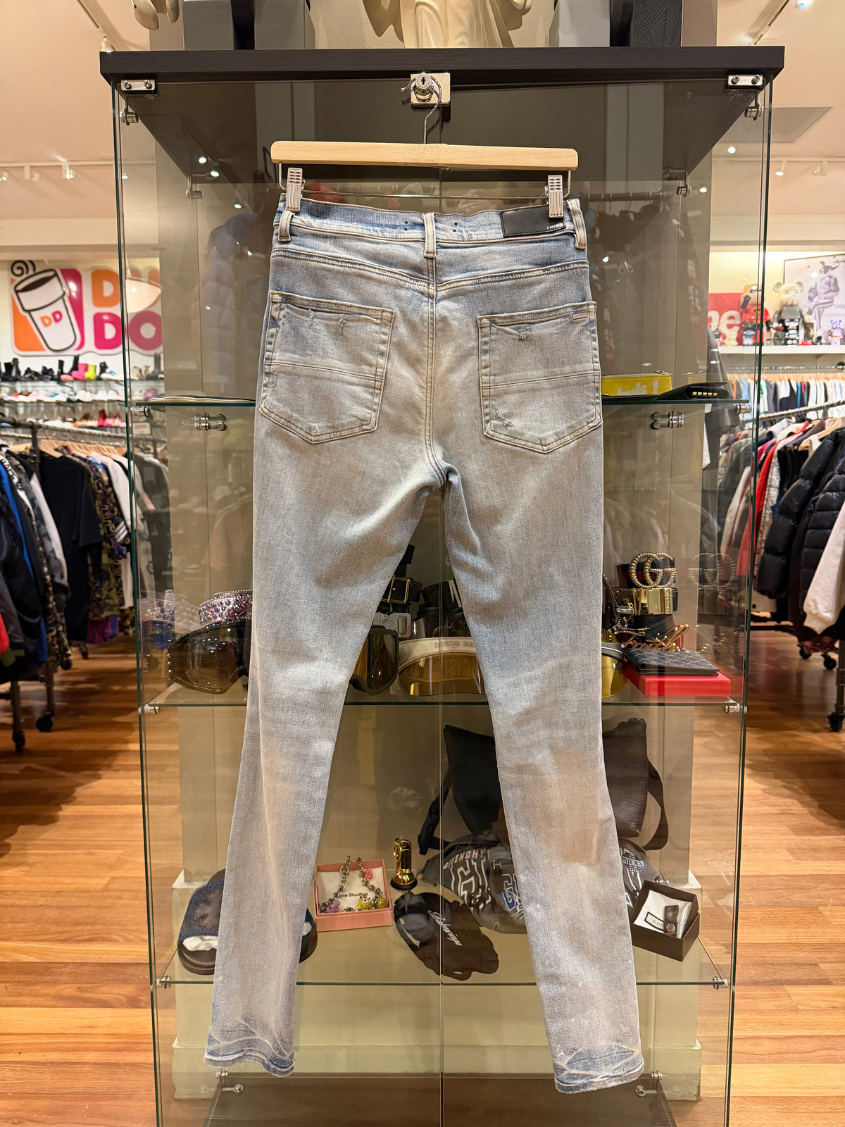 Amiri Rainbow Patch Denim Jeans