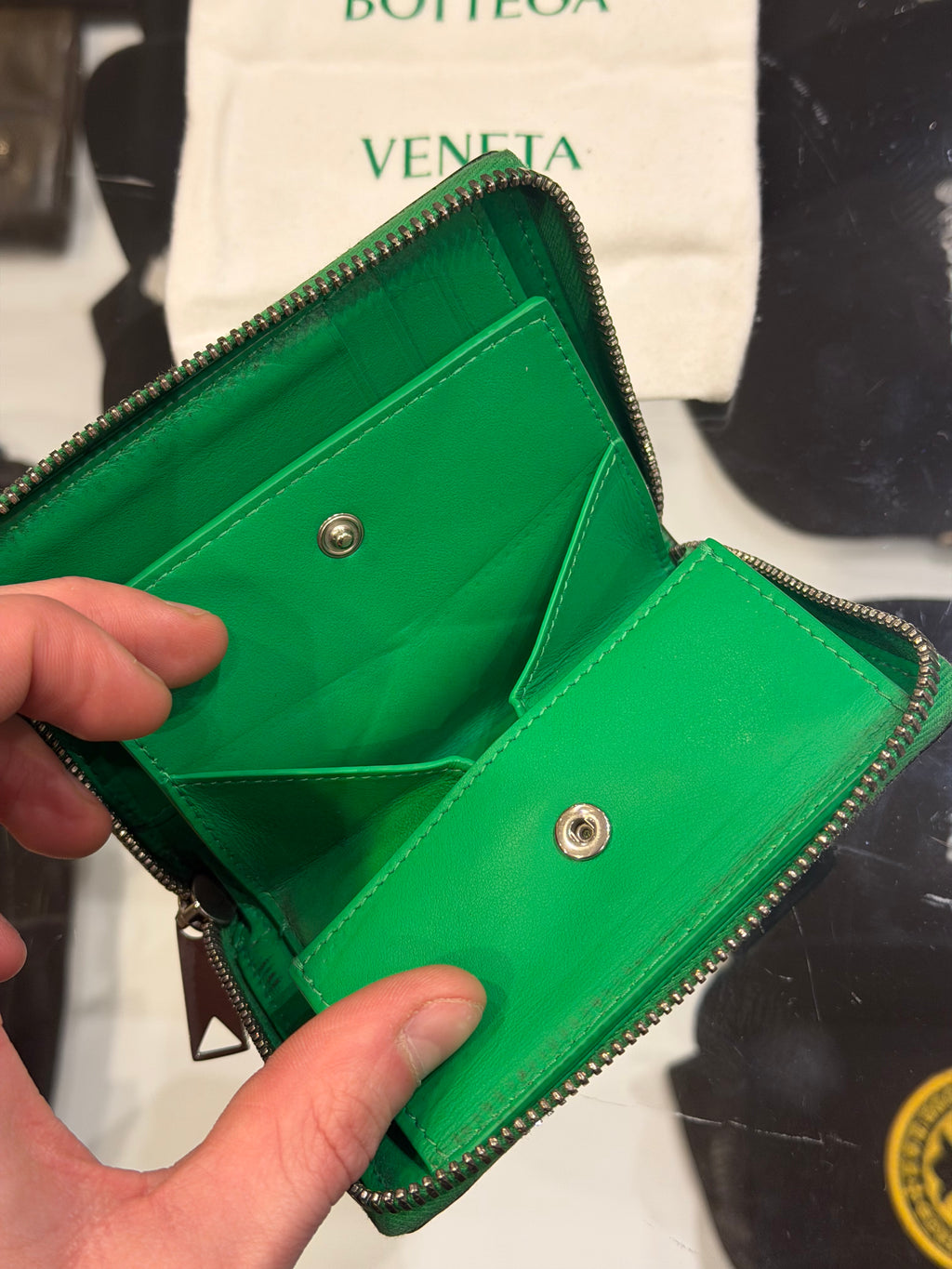Bottega Veneta Zipper Wallet