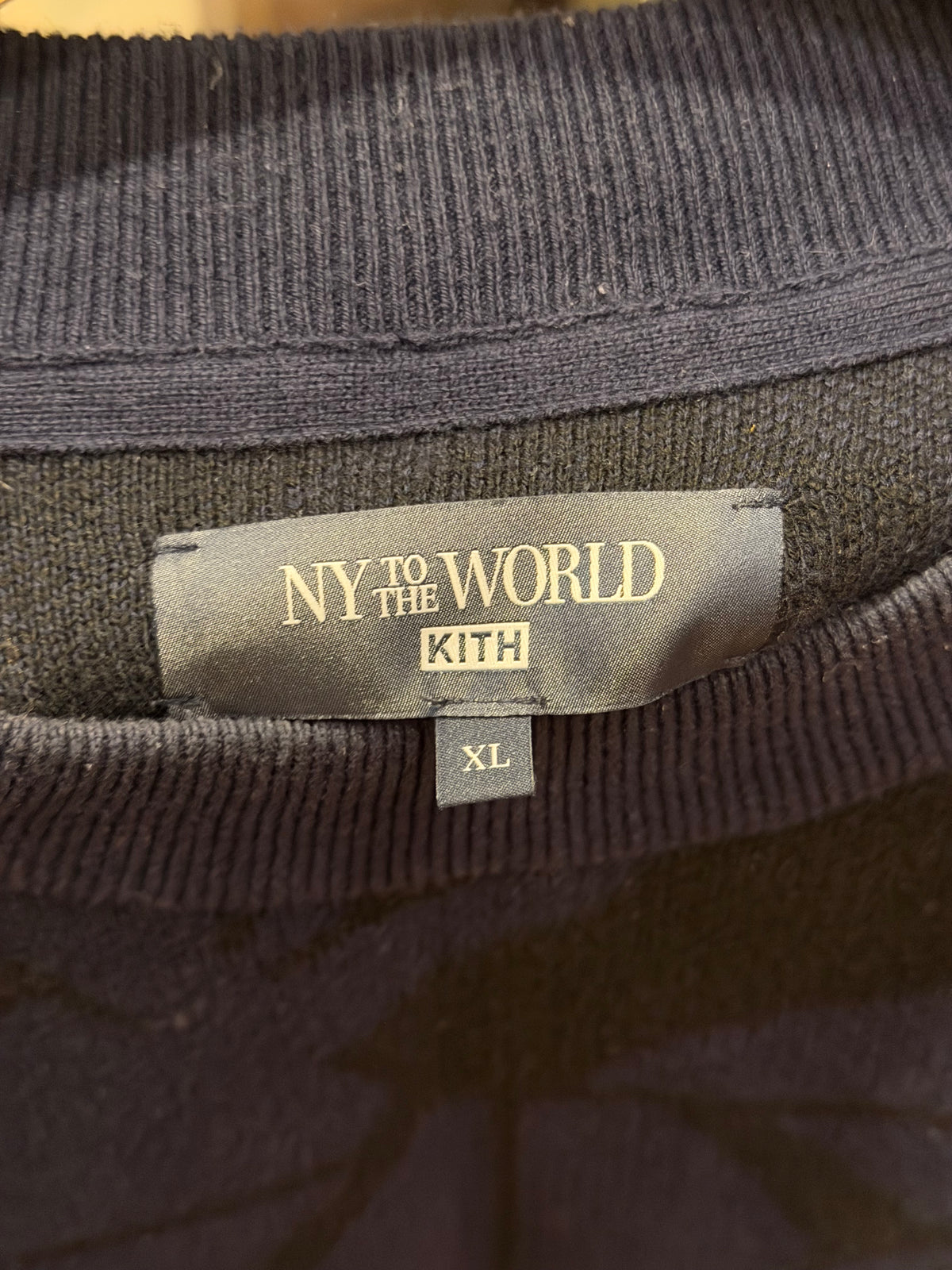 Kith FW24 Liberty Lewis Sweater - Nocturnal