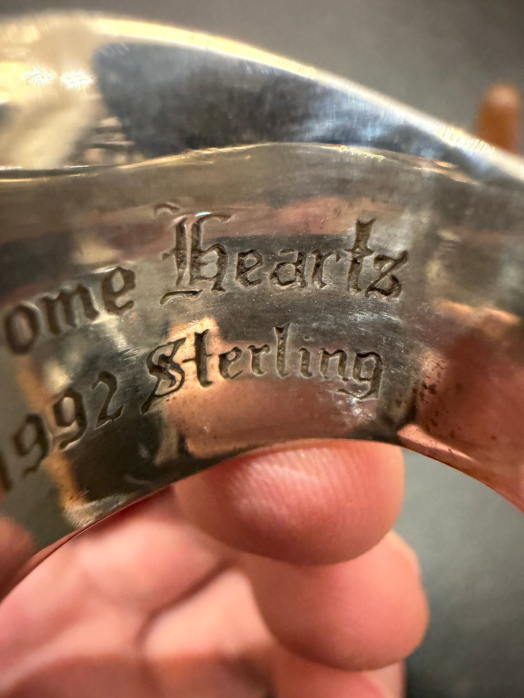 Chrome Hearts Keeper Ring Silver - size 8.5
