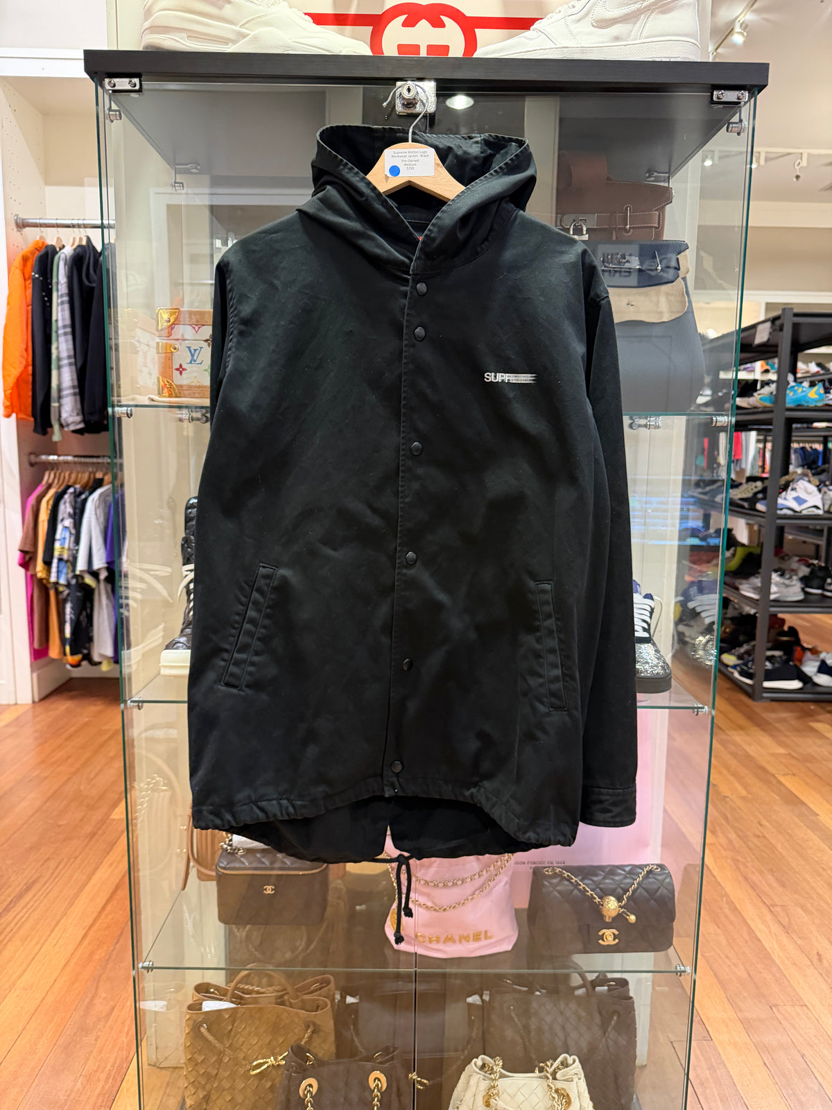 Supreme Motion Logo
Workwear Jacket - Black