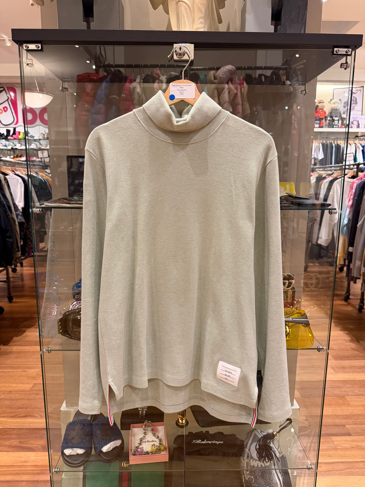 Thom Browne Turtle Neck - Mint