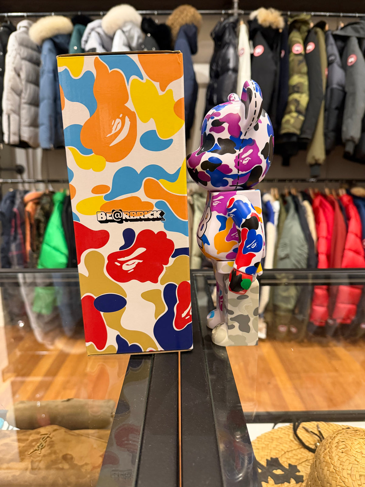 Bape X Bearbrick 28th Anniversary Camo #4 400% Figure