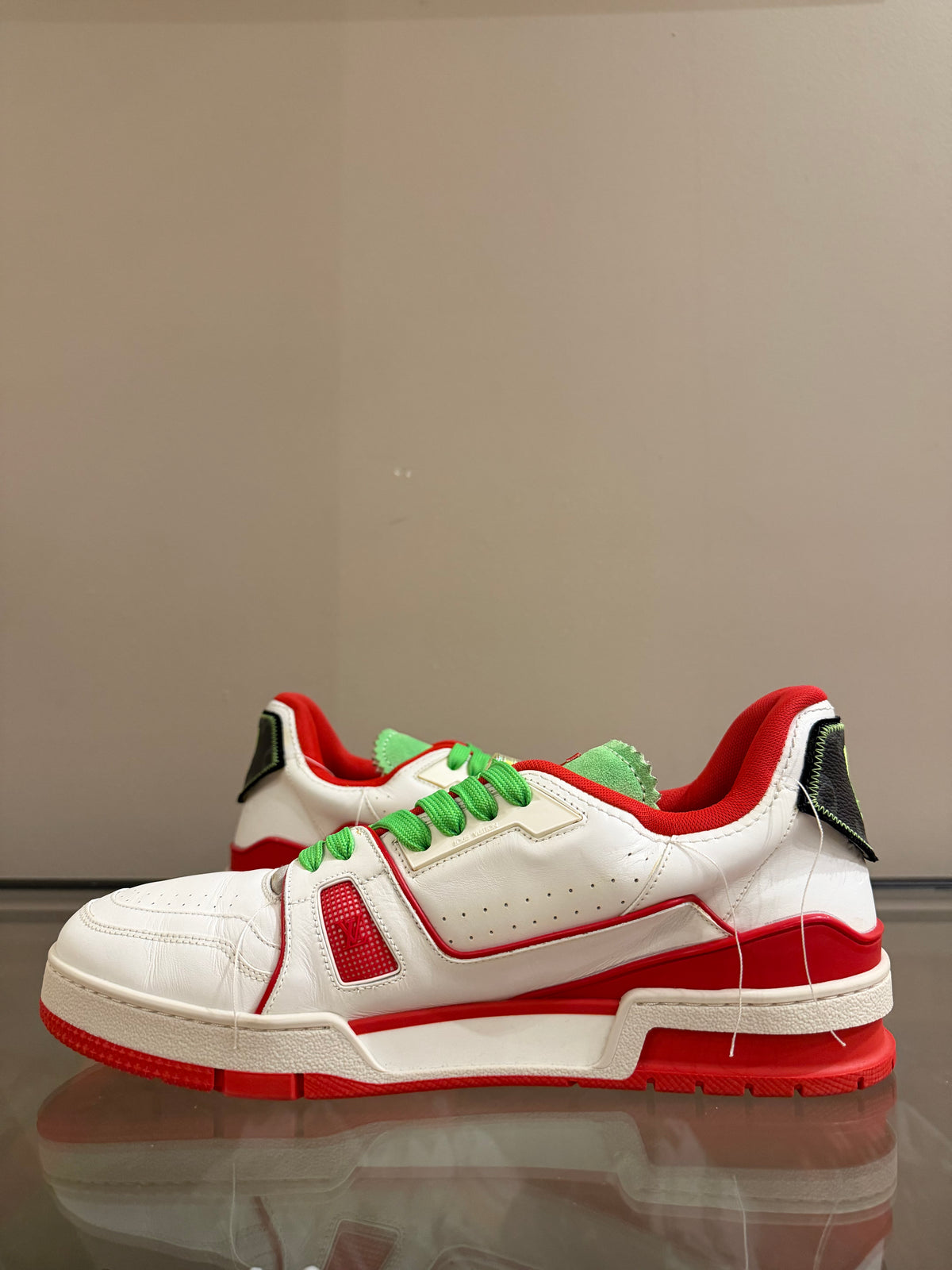 Louis Vuitton LV Trainer - Neon Red 'Soho Exclusive'
