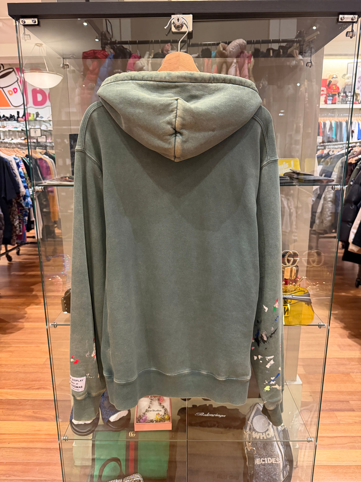 Gallery Dept. Center Logo Hoodie - Green