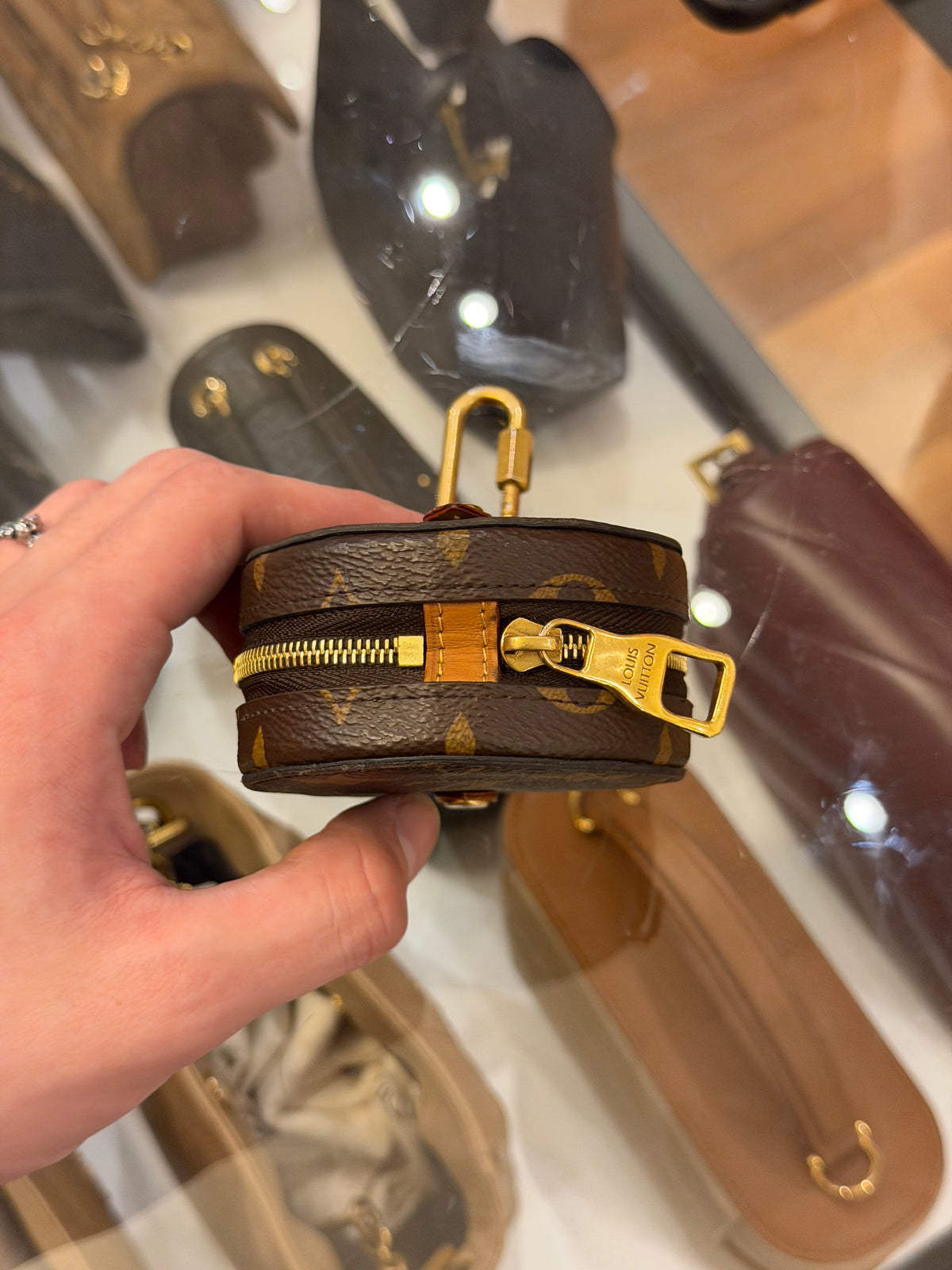 Louis Vuitton Leather LV Monogram Utility Cargo Belt
