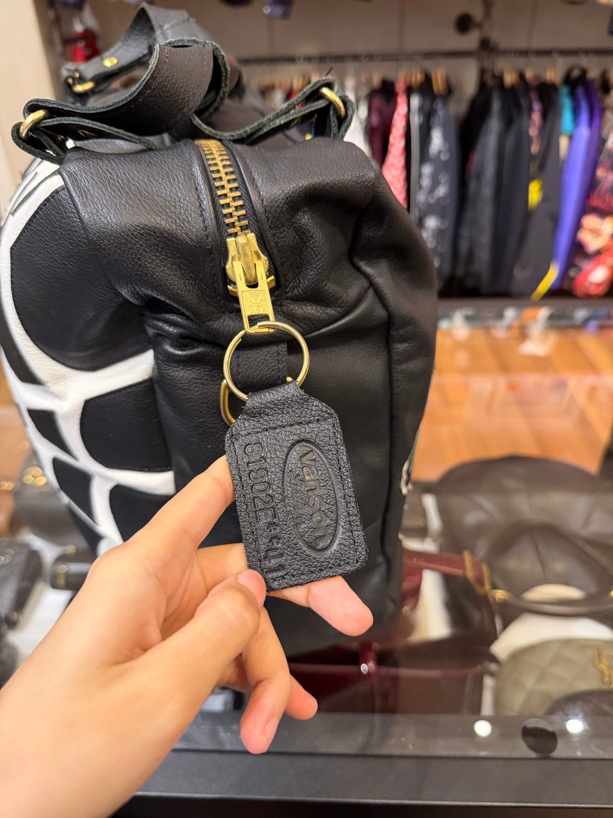 Supreme x Vanson Leathers Spider Web Bag