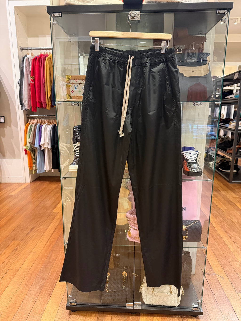 Moncler x Rick Owens Straight Leg Taffeta Pants