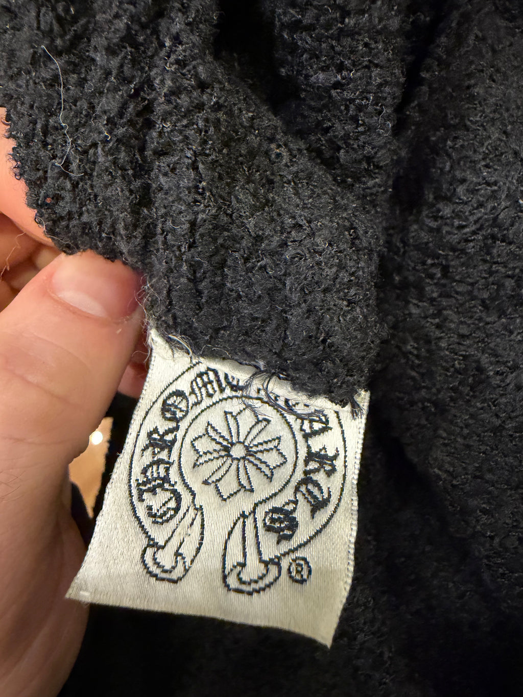Chrome Hearts Cross Patch Turtleneck Sweater