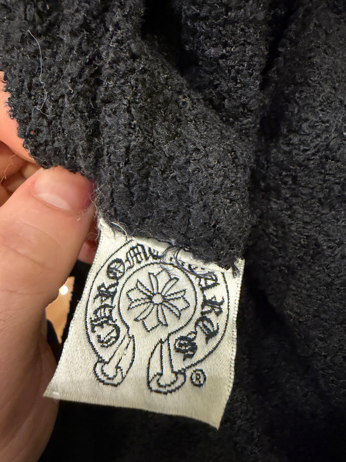 Chrome Hearts Cross Patch Turtleneck Sweater