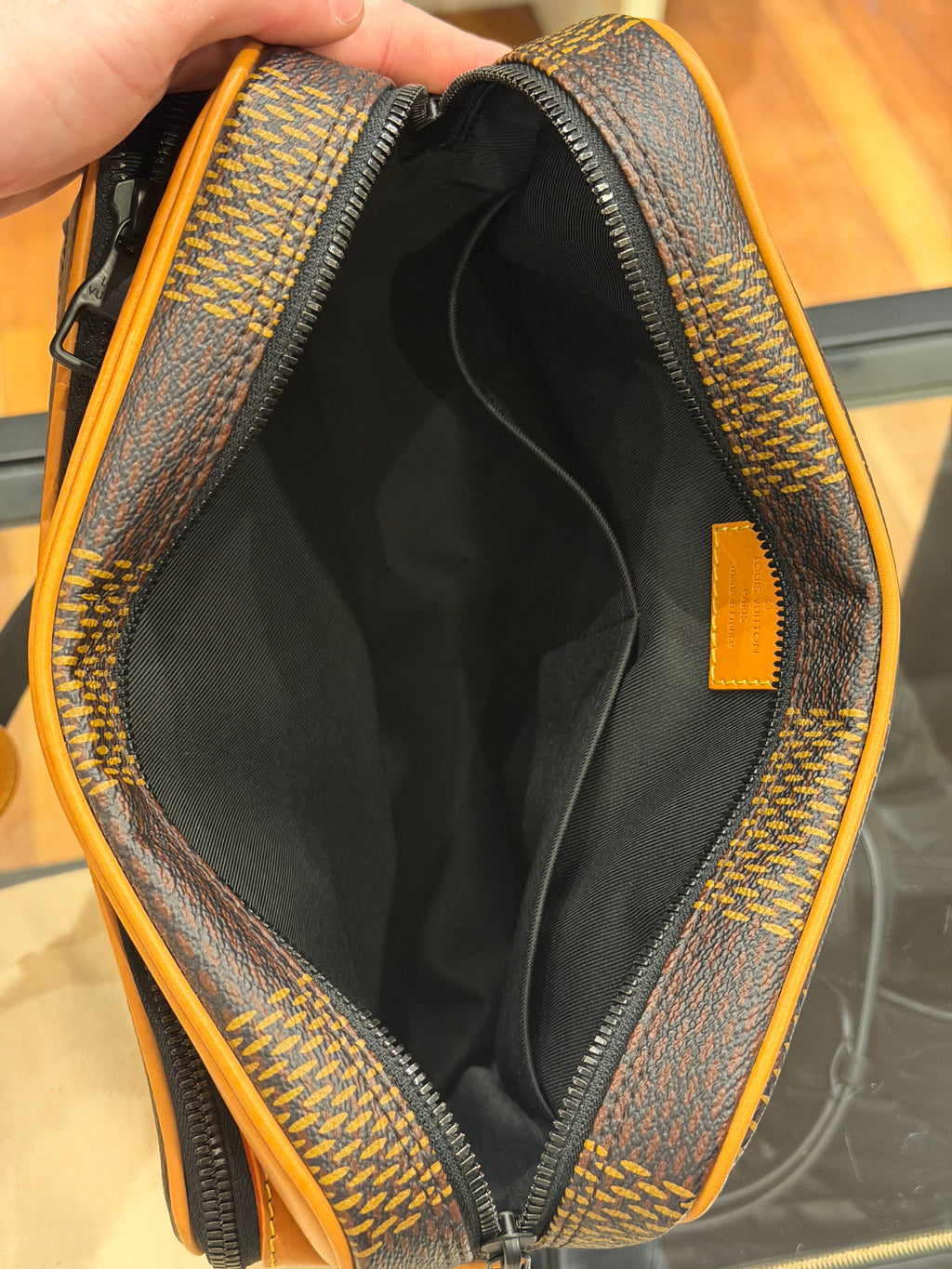 Louis Vuitton x NIGO Giant Damier Ebene Monogram Nil Messenger Bag