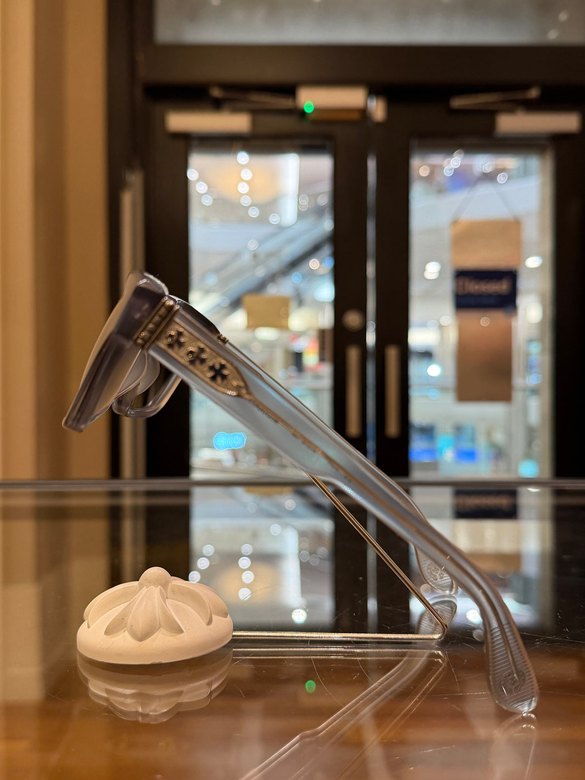 Chrome Hearts MIDIXATHRILL Glasses - Clear/Grey